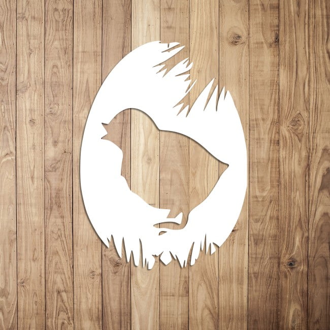 Ozdoba wielkanocna pisklak w jajku - obrazek 3