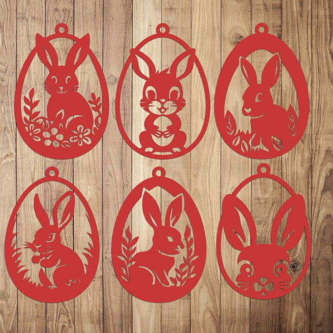 Zestaw jajek zawieszek - obrazek 5