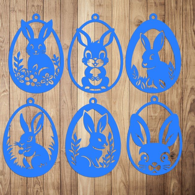 Zestaw jajek zawieszek - obrazek 2