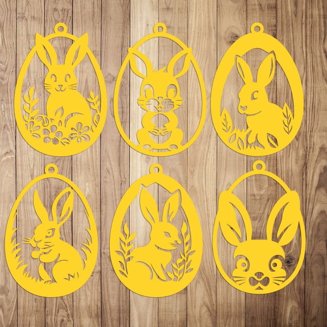 Zestaw jajek zawieszek - obrazek 6