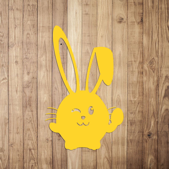 Ozdoba wielkanocna królik z jakiem - obrazek 5