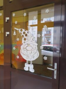 krasnal świąteczny