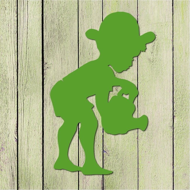 Chłopczyk z konewką