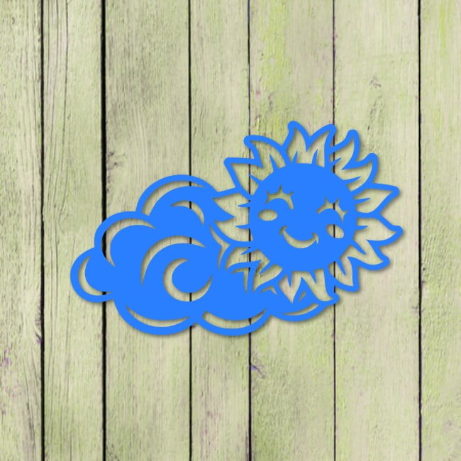 chmurka i słońce - obrazek 2