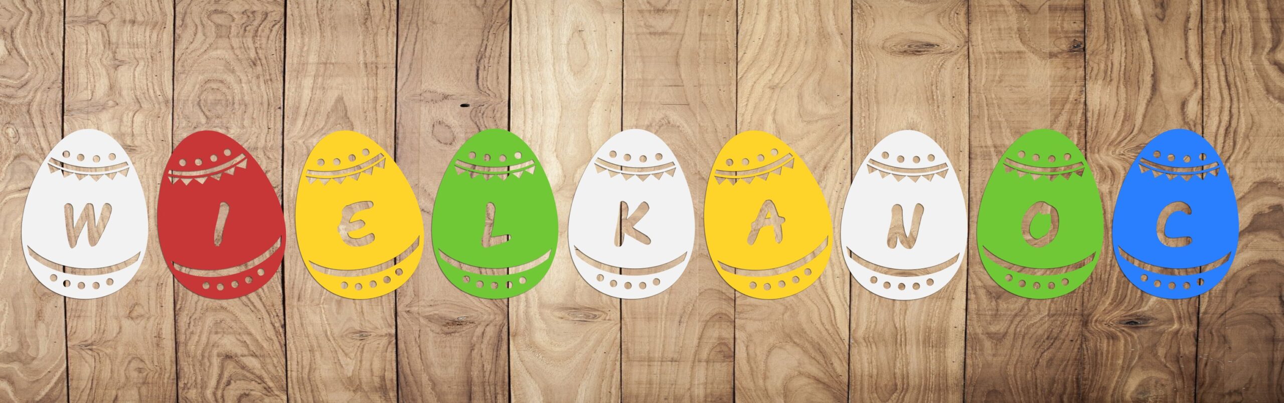 Napis kolorowy zestaw