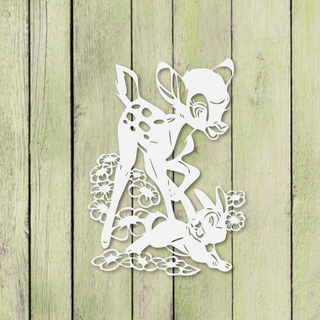 Jelonek i królik - obrazek 2